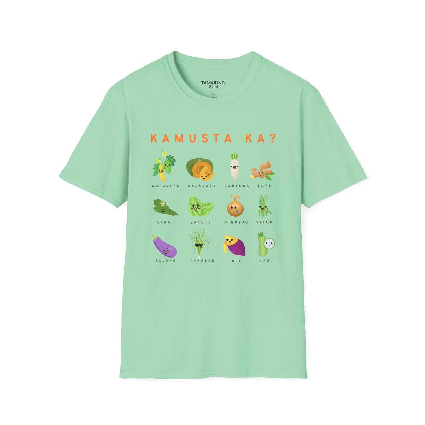 How Are You Emotional Veggies T-Shirt - Adult