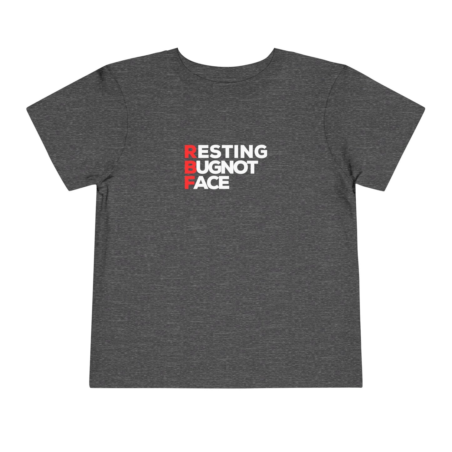 Resting Bugnot Face Short Sleeve Tee - Toddler