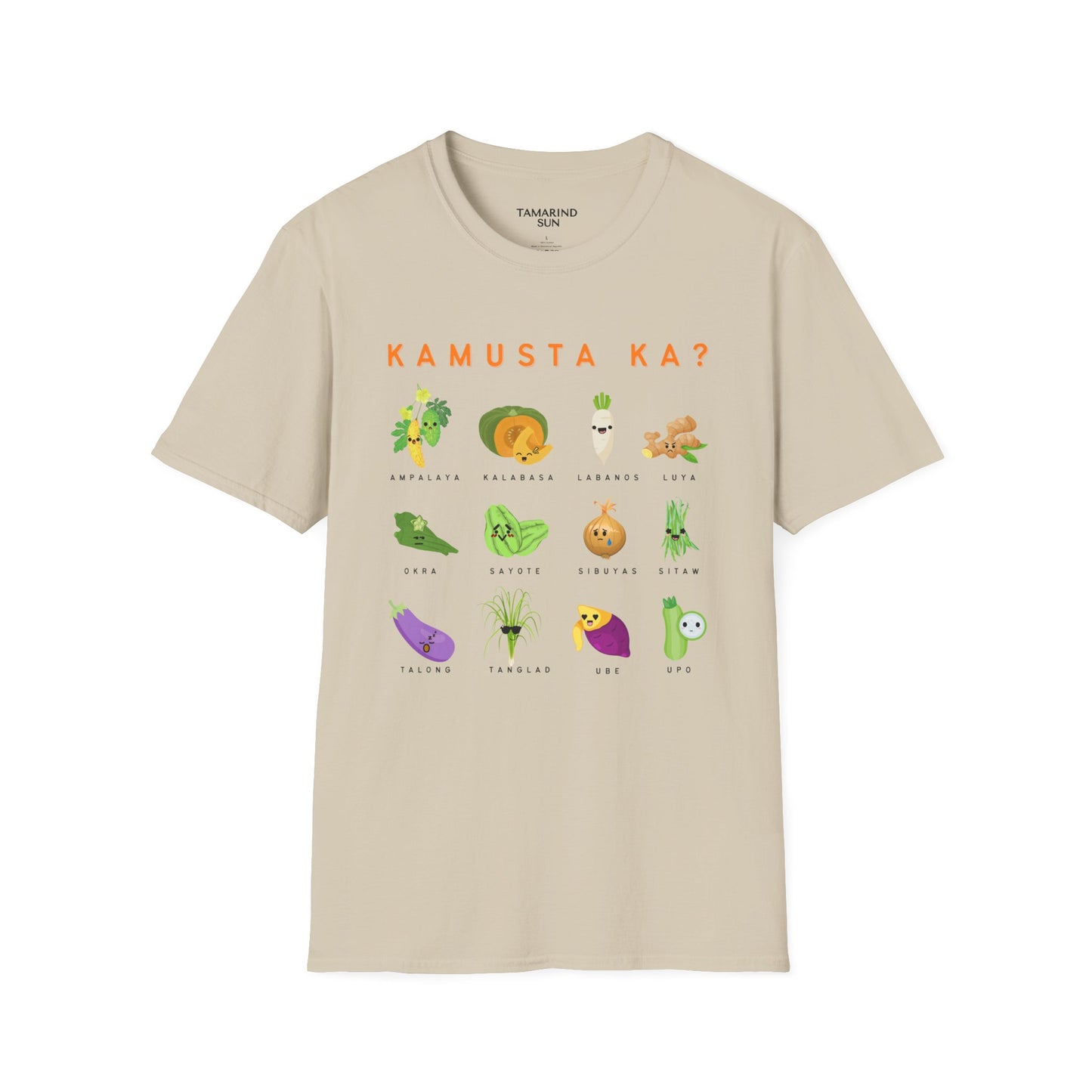 How Are You Emotional Veggies T-Shirt - Adult