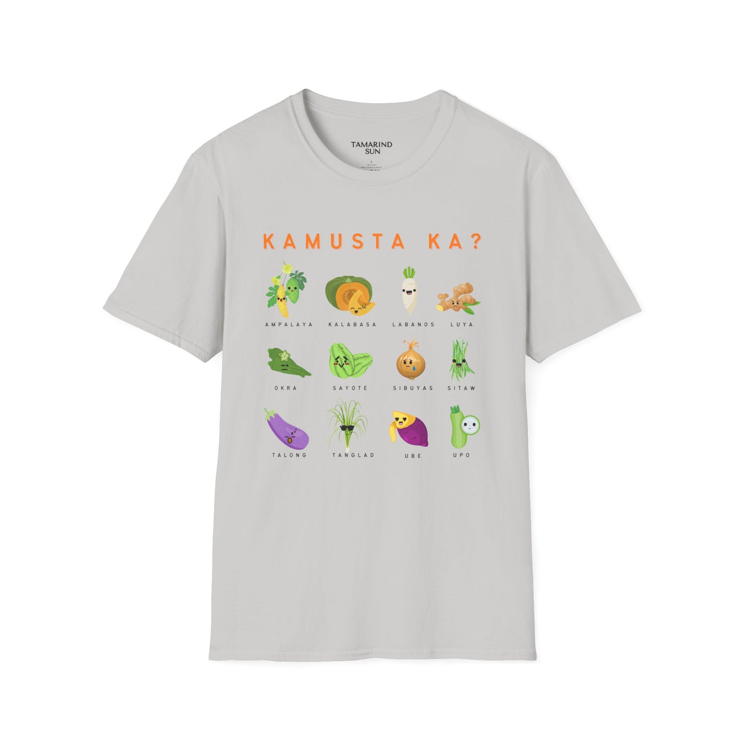 How Are You Emotional Veggies T-Shirt - Adult