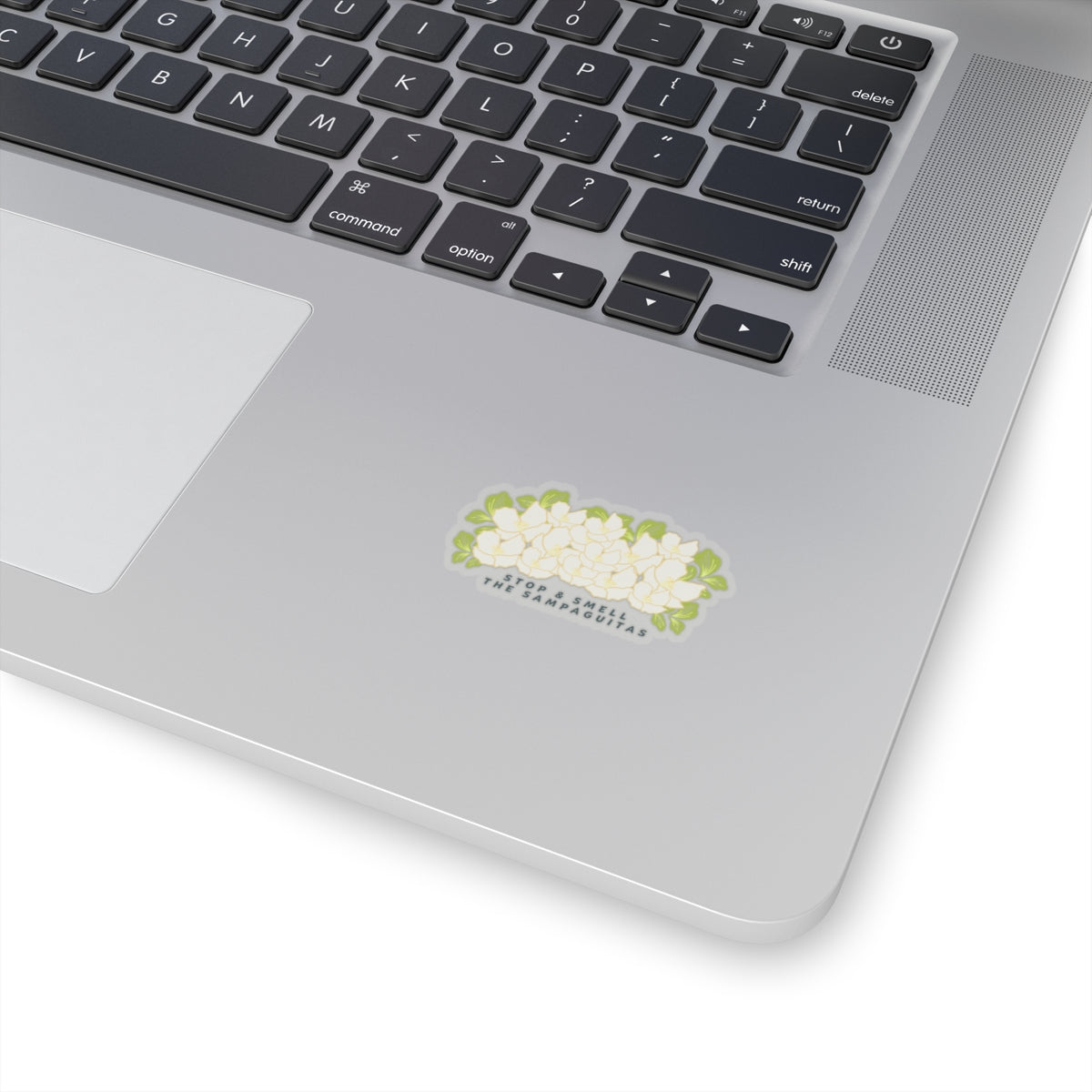 Stop and Smell the Sampaguitas Sticker
