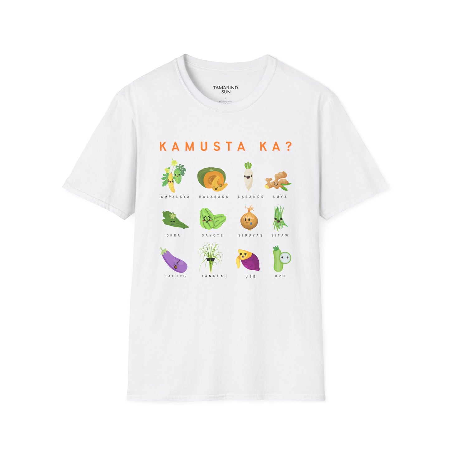 How Are You Emotional Veggies T-Shirt - Adult
