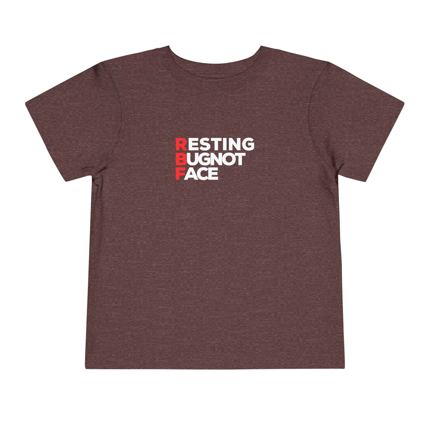 Resting Bugnot Face Short Sleeve Tee - Toddler
