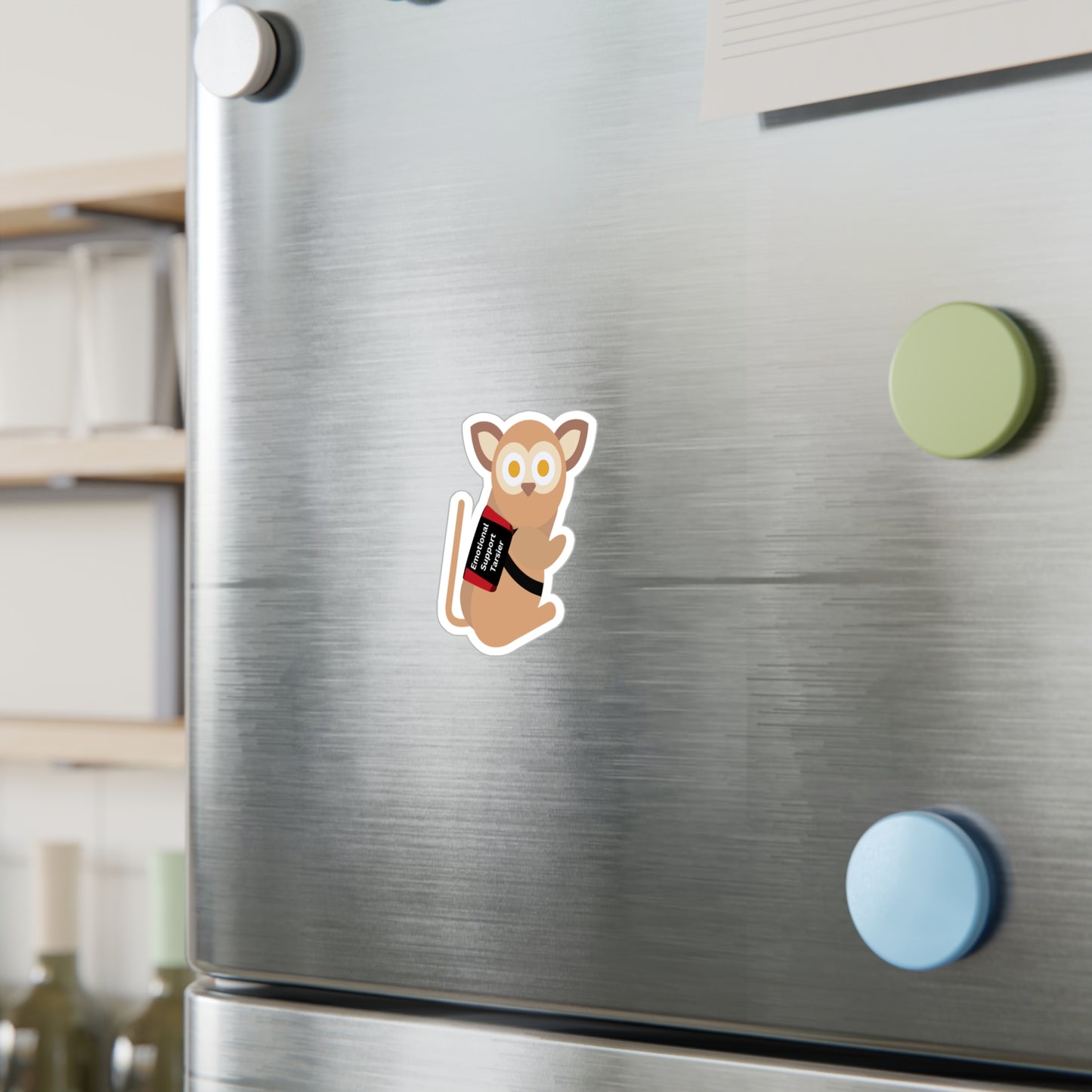 Emotional Support Tarsier Vinyl Decal