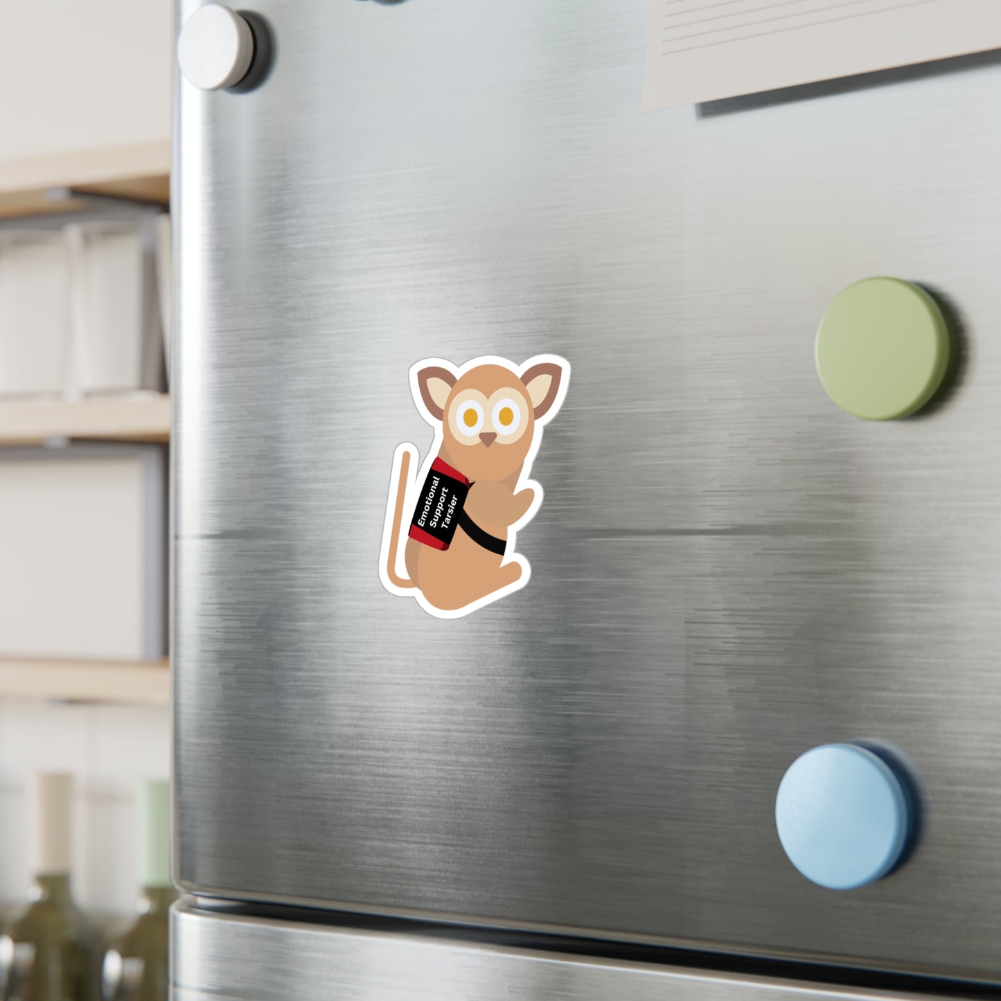 Emotional Support Tarsier Vinyl Decal