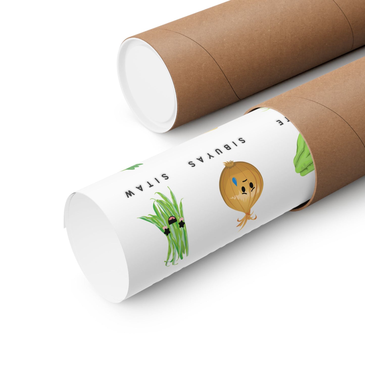 How Are You Emotional Veggies Poster Print