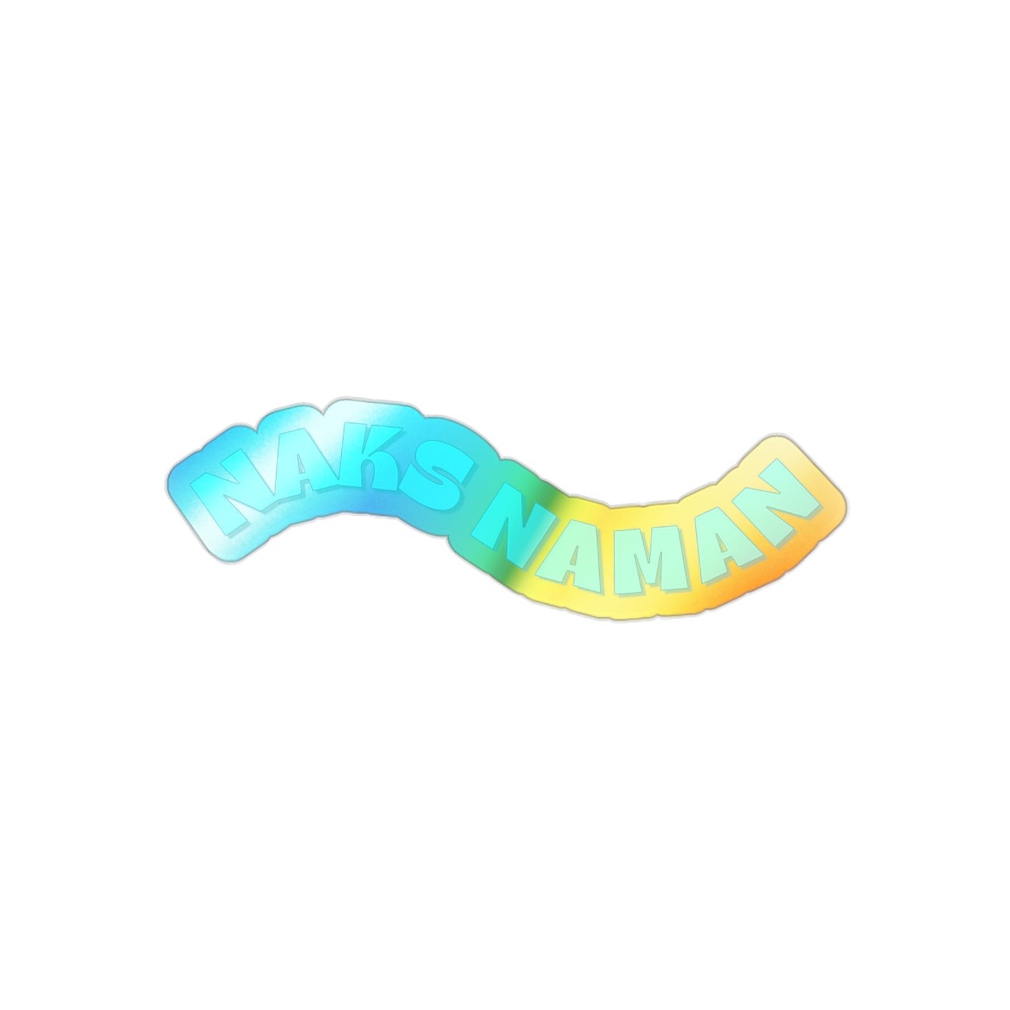 Naks Naman Holographic Sticker