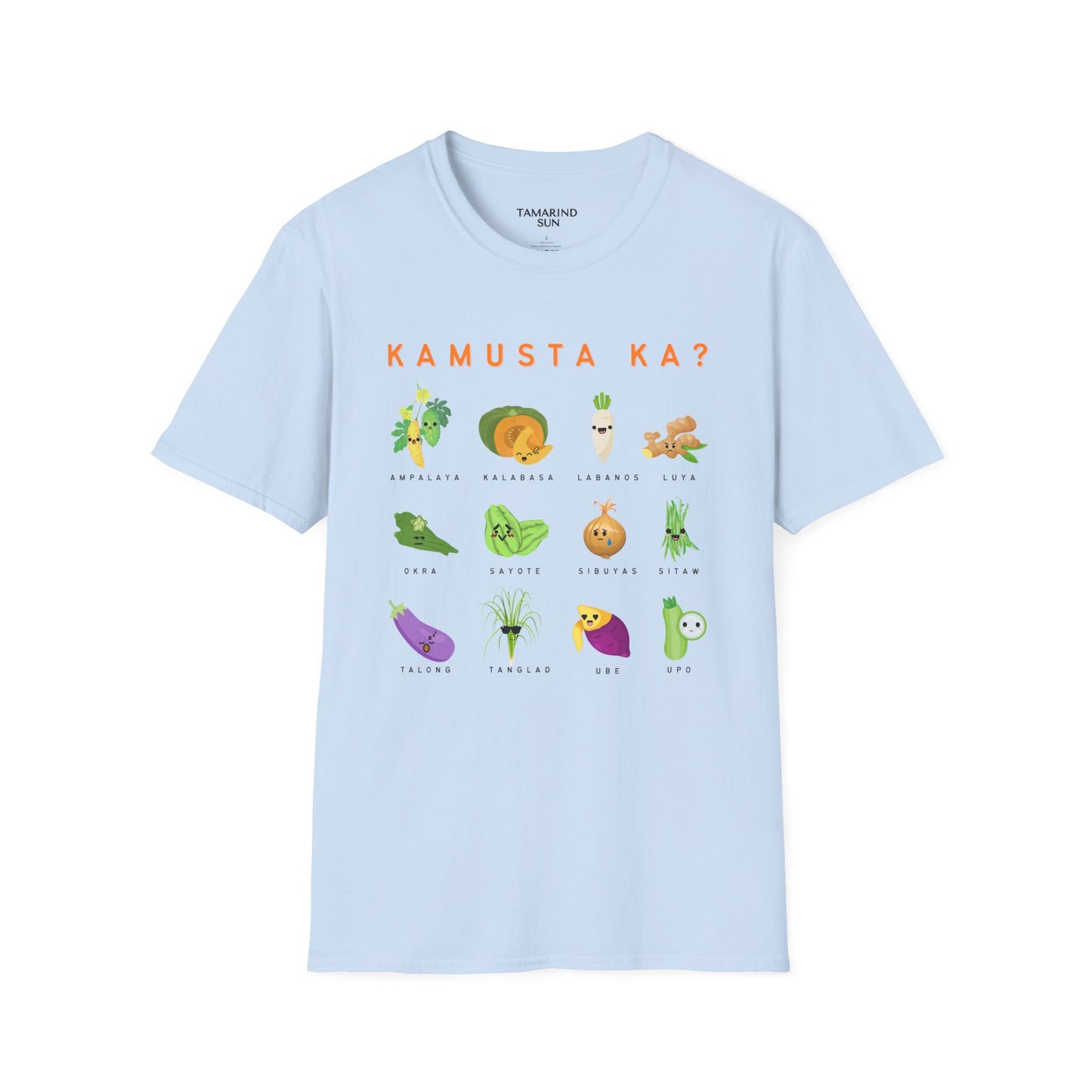 How Are You Emotional Veggies T-Shirt - Adult